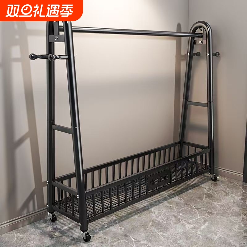 【全网爆款】衣帽架卧室落地