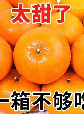 正宗广西武鸣沃柑薄皮柑橘子5/9斤新鲜桔子水果当季水果沃柑橘子