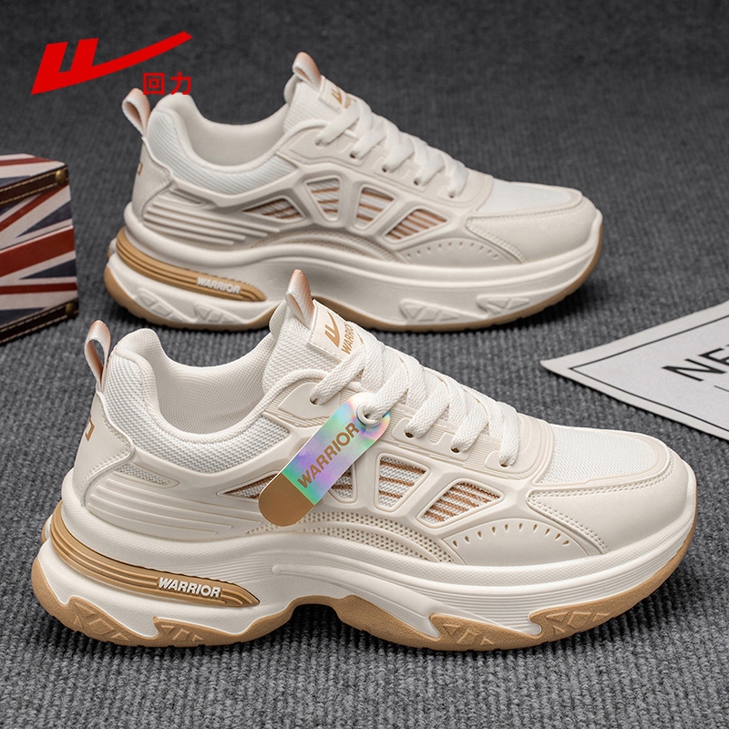 回力2025新款透气减震老爹鞋