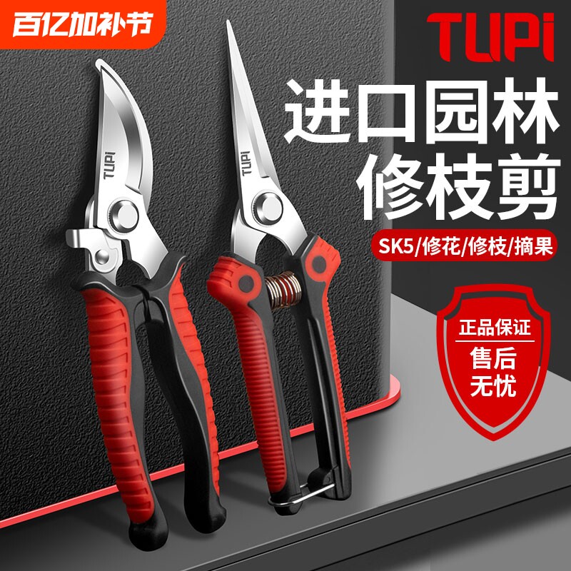 园艺强力修枝剪树枝专用果树修枝修花艺花剪园林剪枝盆景工具锋利