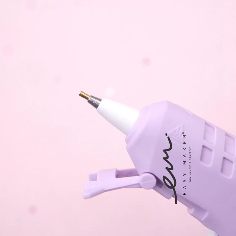儿童铜嘴热熔胶枪手工DIY首选 7mm细嘴胶枪搭配通用胶棒花艺材