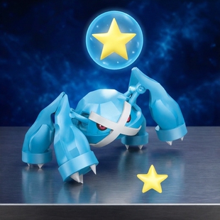 兼容乐高宝可梦巨金怪可动手办模型摆件特效件旋转地台适用乐高