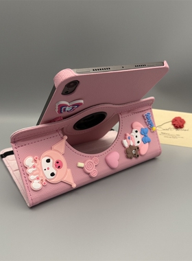 适用2025联想S10平板保护套小新padpro12.7寸plus11寸pad2024启天E10c旋转支架皮套10.6k10c天骄2023库洛米