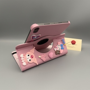 适用2025联想S10平板保护套小新padpro12.7寸plus11寸pad2024启天E10c旋转支架皮套10.6k10c天骄2023库洛米