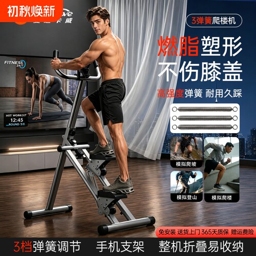多功能爬楼机健身家用踏步机