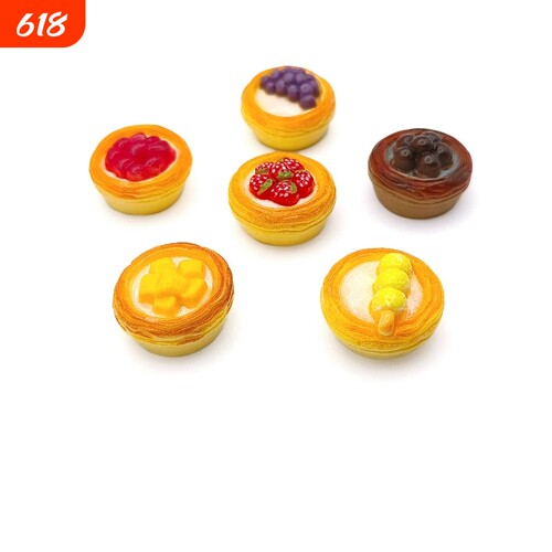 冰箱贴磁贴3d立体仿真蛋挞装饰吸铁石ins个性创意摆件磁性贴磁铁