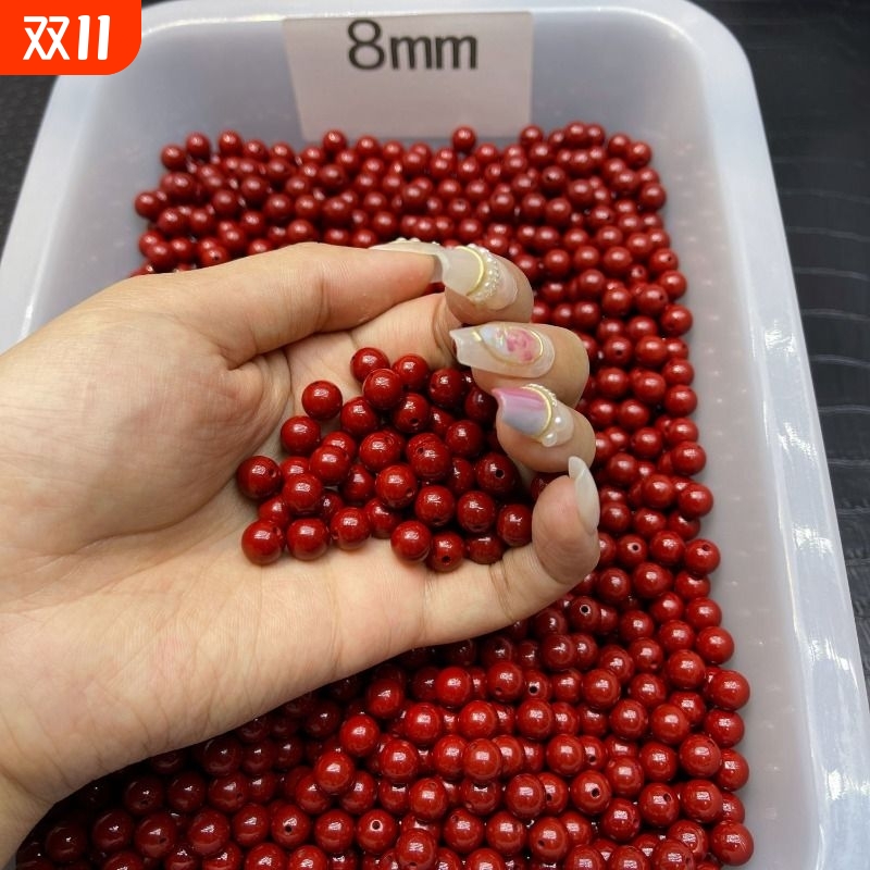 正品紫砂手串手工编织