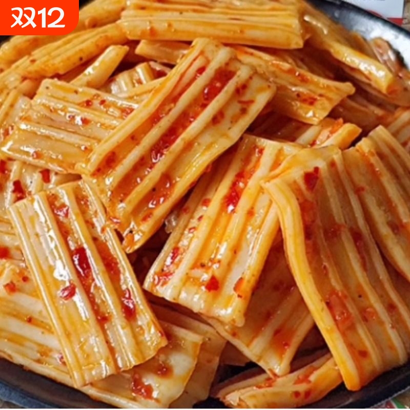 口水馋面筋香辣包即食魔芋