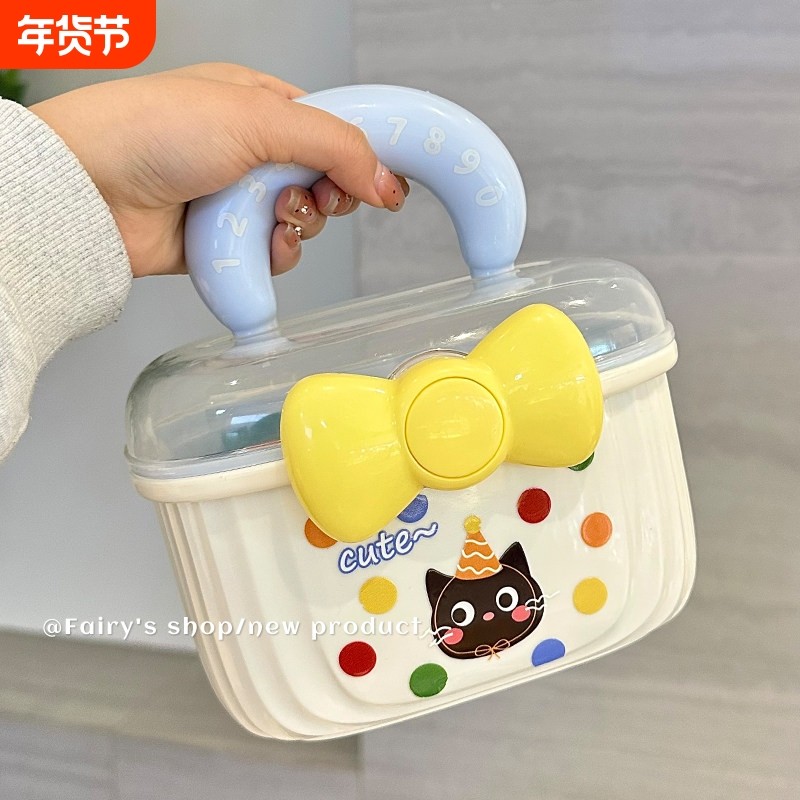 可爱医药箱分层大容量便携手提家用急救药盒家庭装学生药品收纳箱,收纳整理,医药箱,淘宝优惠券,粉丝福利购,淘宝优惠卷