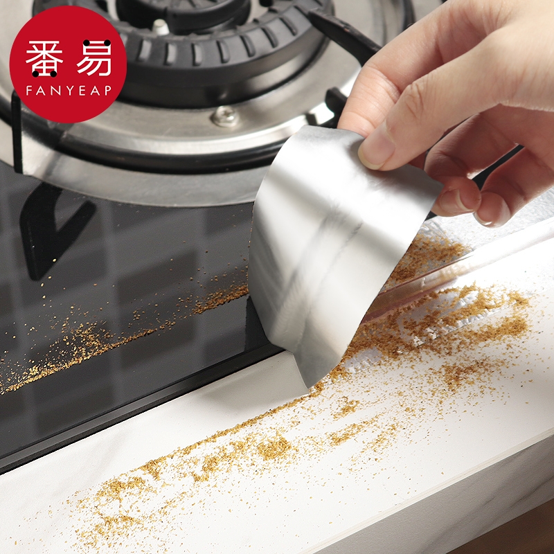厨房灶台防水贴A1pn0-灶台水槽缝隙密封贴厨房胶带透明单面胶