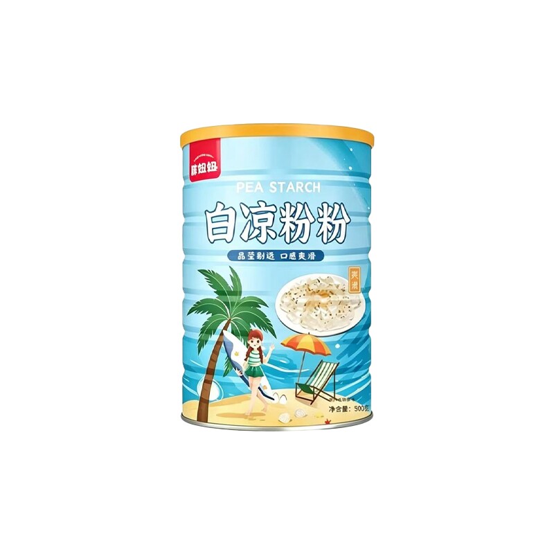 白凉粉500g*1罐装食品级儿童专用果冻冰粉多规格