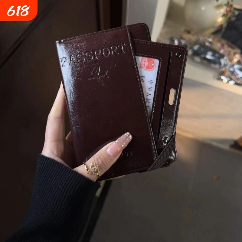旅行好物护照夹卡包出行驾驶证件收纳包登机牌机票夹钱包一体女
