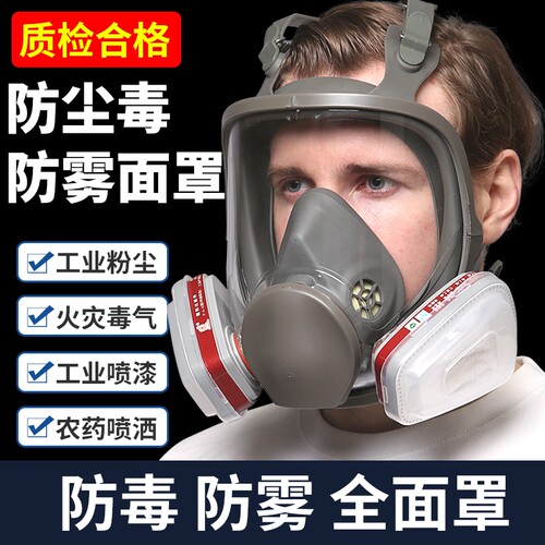 防尘毒全面罩喷漆|超5000次加购