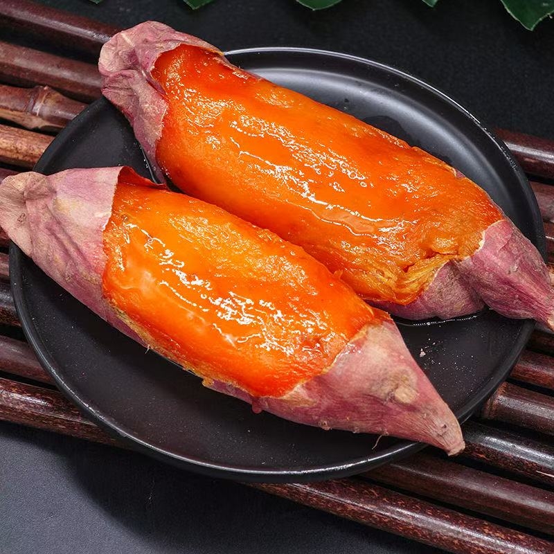 山东红薯新鲜烟薯25红心富硒地瓜农家沙地烤蜜薯糖心流油红芋5斤