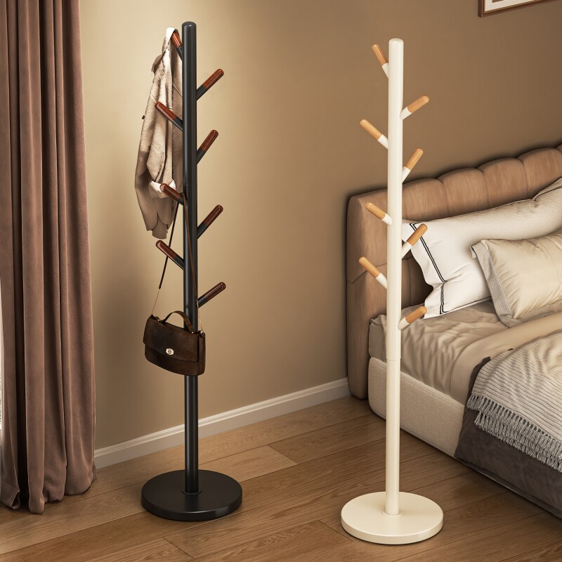 衣帽架挂衣架卧室落地家用立式客厅室内房间晾衣服架子简易衣架