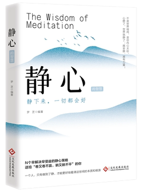 正版速发静心静下来一切都会好情绪控制方法人生智慧哲学青春励志心灵鸡汤正能量战胜焦虑心理学成功修身养性书籍如果自我读者文化