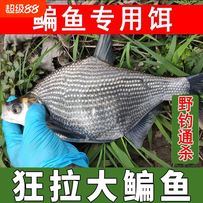 鳊鱼饵料野钓通杀草青鳊鱼饵翘嘴黑坑水库野钓综合鱼食鳊鱼专用饵