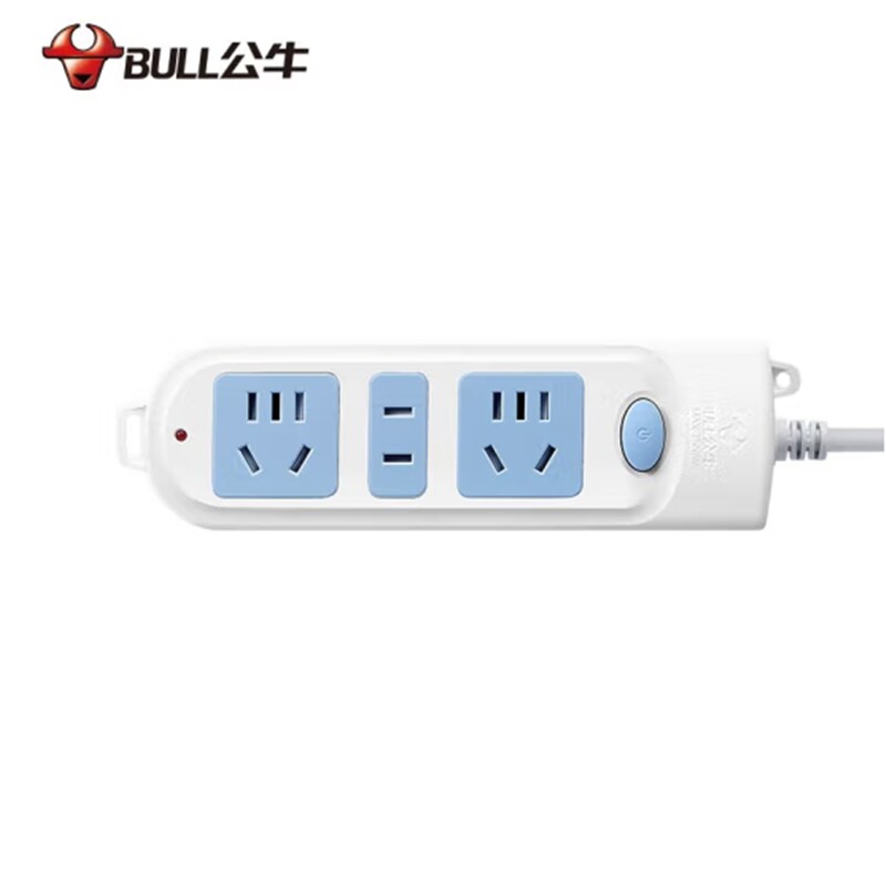 公牛插排带线插线板1.5米/1.8米长线拖接线板电源插座转换器家