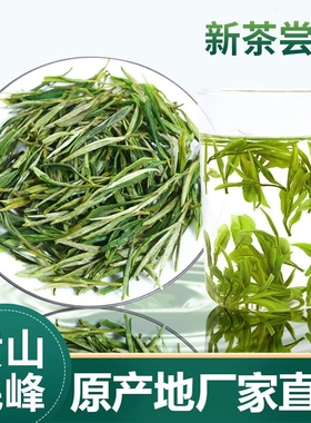 黄山毛峰2025新茶雨前绿茶春茶土种毛峰兰花香口粮茶自己喝袋装