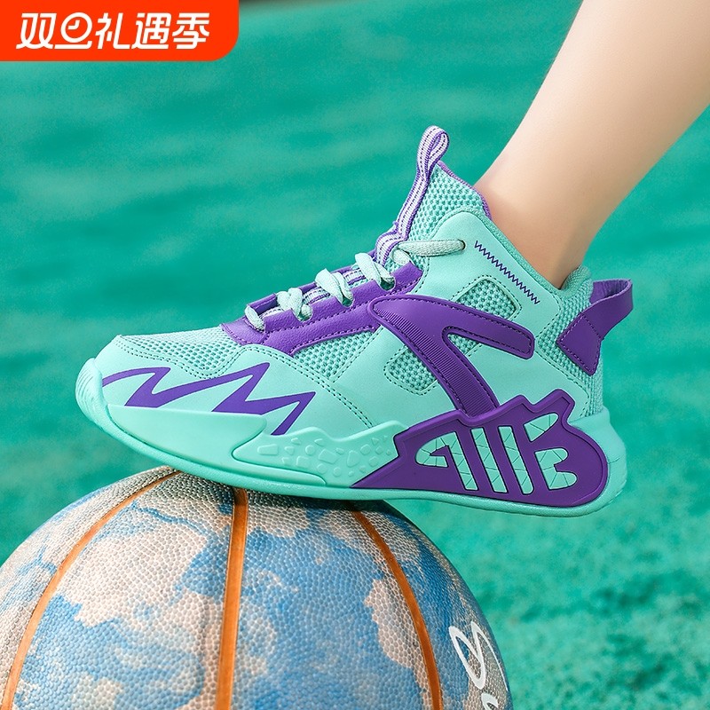 儿童鞋男童篮球鞋2025春秋季新款