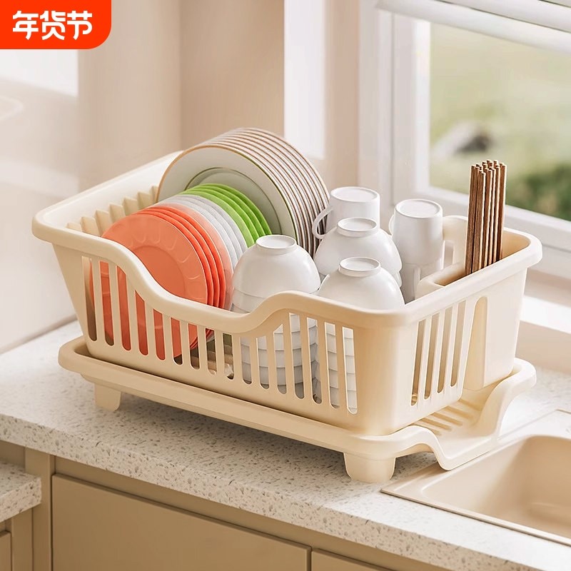碗碟收纳架沥水碗架厨房置物架放碗沥碗架碗筷沥水篮碗架沥水架,厨房/烹饪用具,碗架,淘宝优惠券,粉丝福利购,淘宝优惠卷