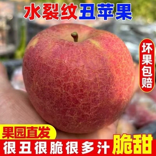 脆甜多汁 新鲜水果直发 包邮 正宗山西苹果冰糖心丑苹果红富士当季