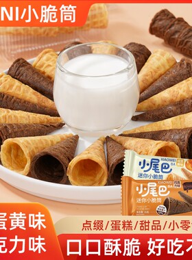 善美源小尾巴冰淇淋脆筒甜筒