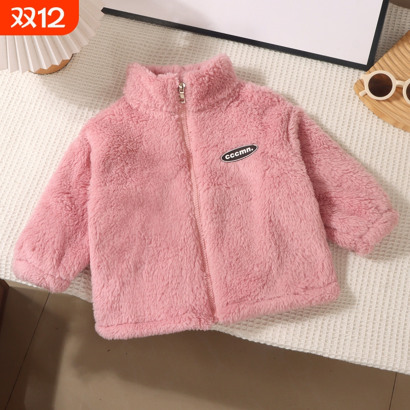 法兰绒秋冬儿童外套|千人加购