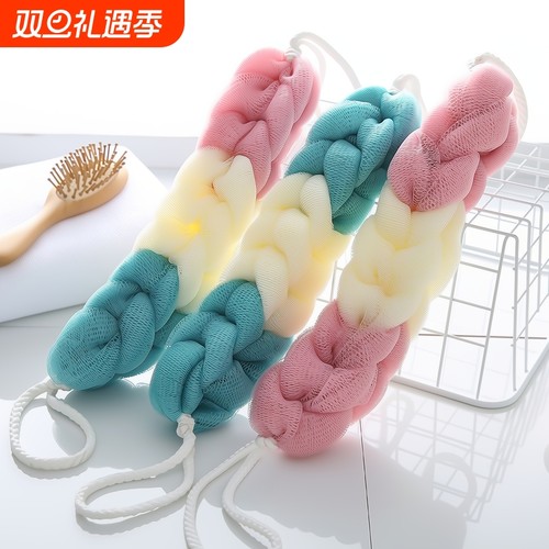 长条沐浴花搓背搓澡神器