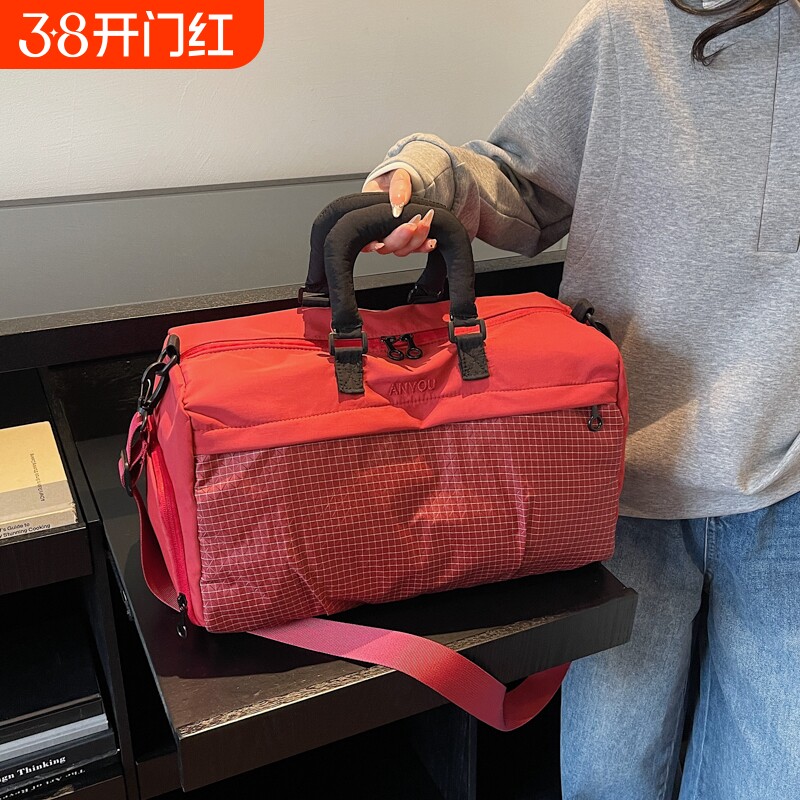 大容量装衣服行李包旅游手提短途出差旅行包健身包轻便待产收纳包