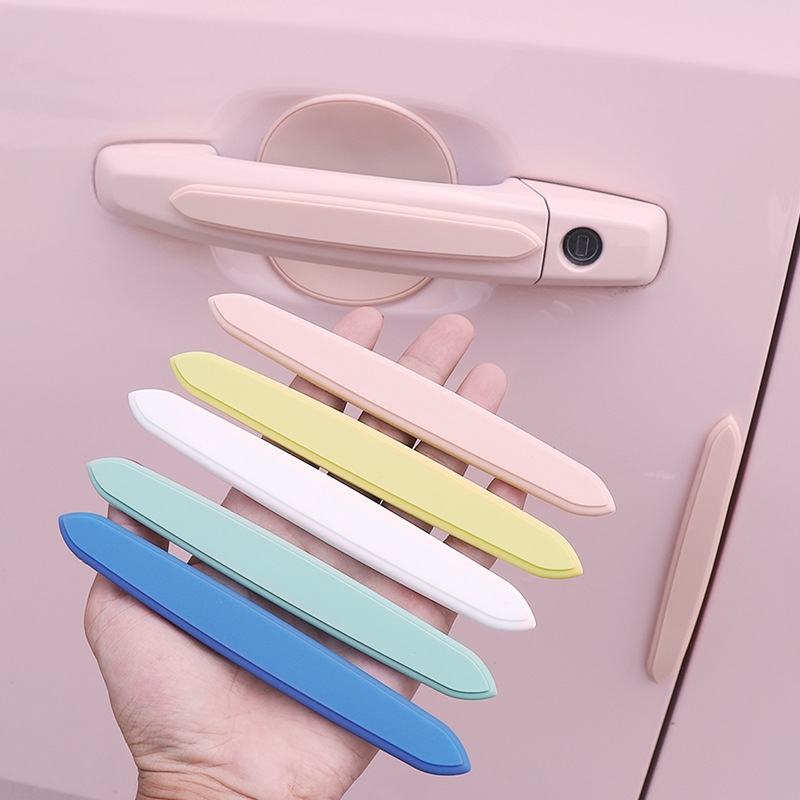 五菱宏光miniev改装汽车门碗车门防撞条马卡龙色系后视镜防护条