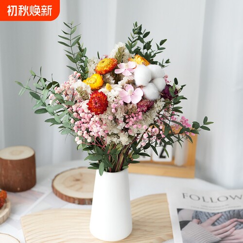 尤加利叶永生花束|超4000次加购