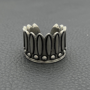 ODEK高级感复古印第安戒指codysanderson经典星星指环男士刻字