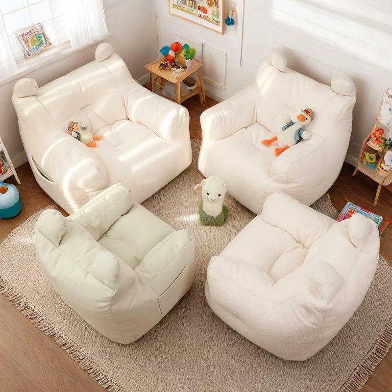 儿童沙发可爱沙发布套宝宝阅读迷你休闲椅女孩男孩客厅卡通懒人
