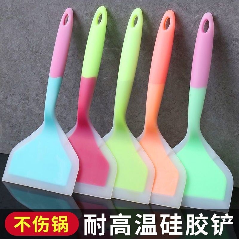 烙饼硅胶铲子玉子烧专用耐高温不伤锅煎铲炒菜锅铲油刷煎饼食品级