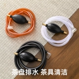 Труба дренажа чая с водой поглощение шарики кофейный столик чайный стол