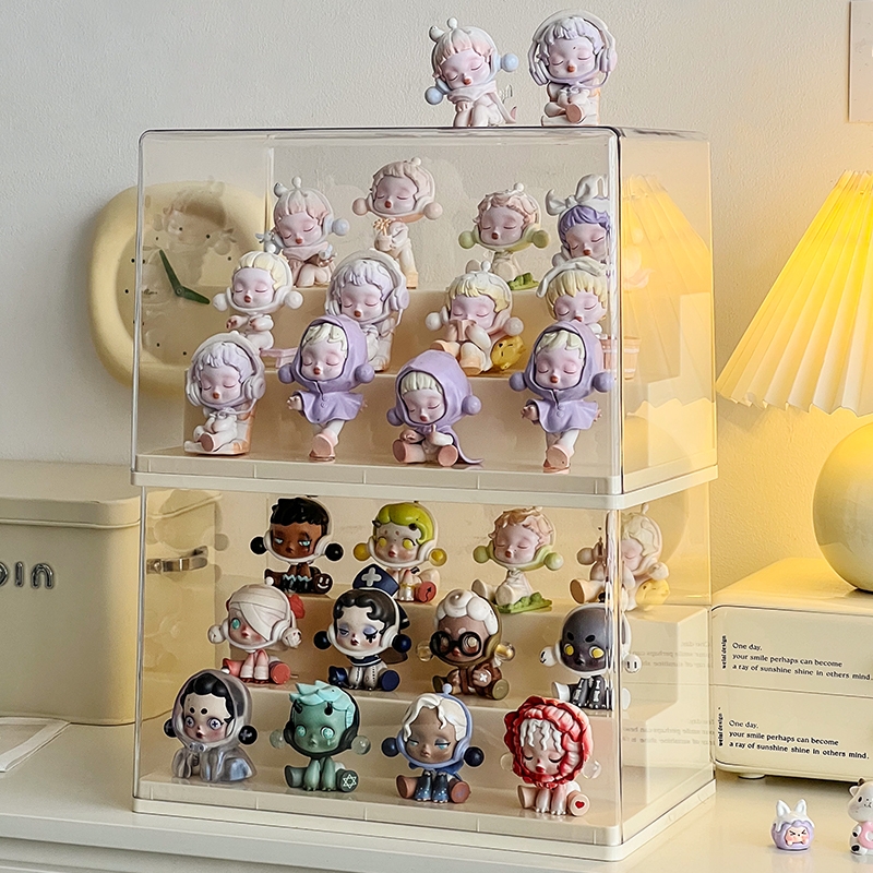 盲盒收纳展示架亚克力手办展示柜