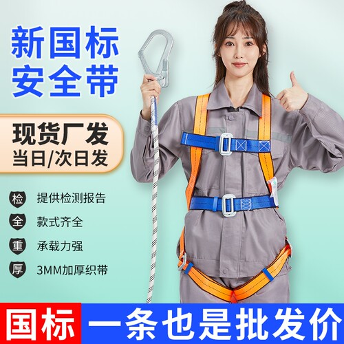 五点式高空作业安全带保险带