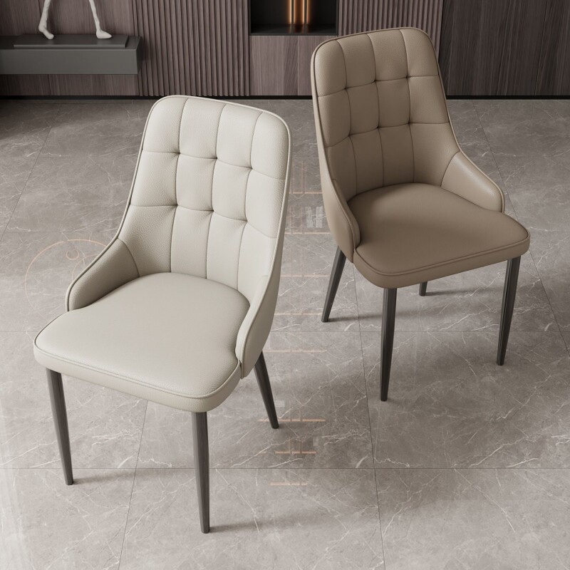 餐椅家用餐桌椅餐桌椅子轻奢现代靠背凳子简约办公靠背椅酒店餐厅