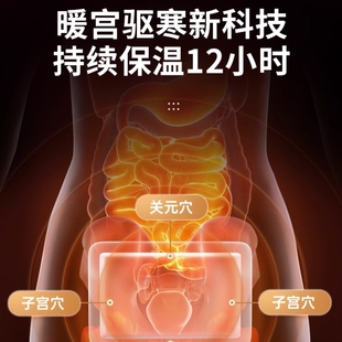 艾草益母草女生用热帖 暖贴宝宝贴自发热12小时大姨妈宫暖宝贴冬季