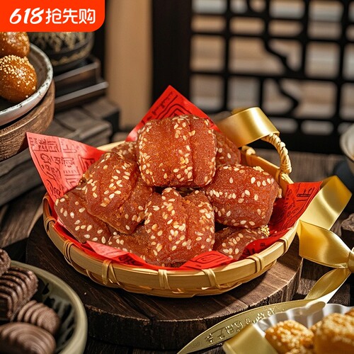 蜜三刀山东特产泰安名吃传统中式糕点零食蜜食点心软糯香甜口感