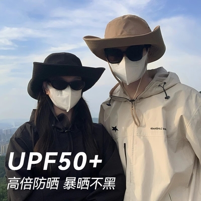 【一帽两戴】西部牛仔帽遮阳帽子