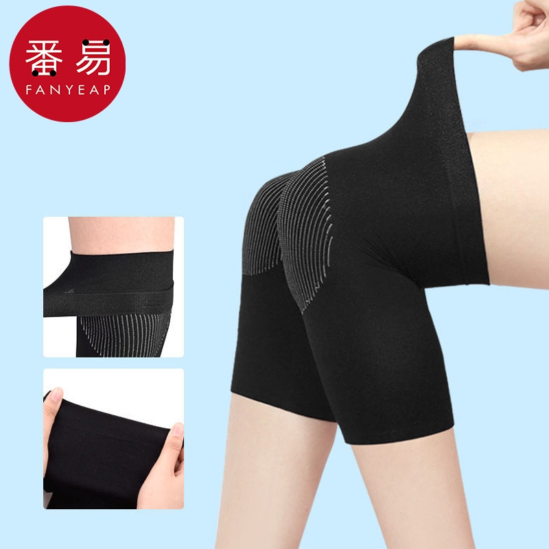 护膝BA1sn0-膝盖保暖长袜护膝盖套男女薄款长筒袜套黑色护套防寒