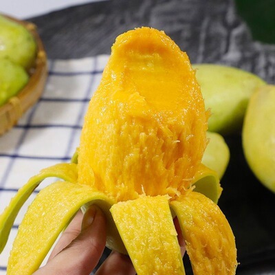【精选】越南玉芒新鲜芒果当季水果皮薄肉厚整箱非贵妃芒