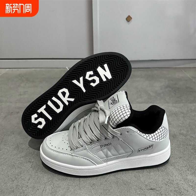 2026年顽刻韩版休闲小众设计板鞋女ins原宿港风百搭复古经典潮