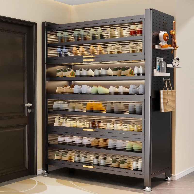 【销售10w+】钢制防尘鞋柜鞋架