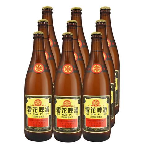 雪花老雪沈阳原产大瓶装640ml