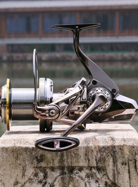 REELSKING 全金属远投轮无间隙海竿渔轮纺车鱼线轮锚鱼轮导杆结构