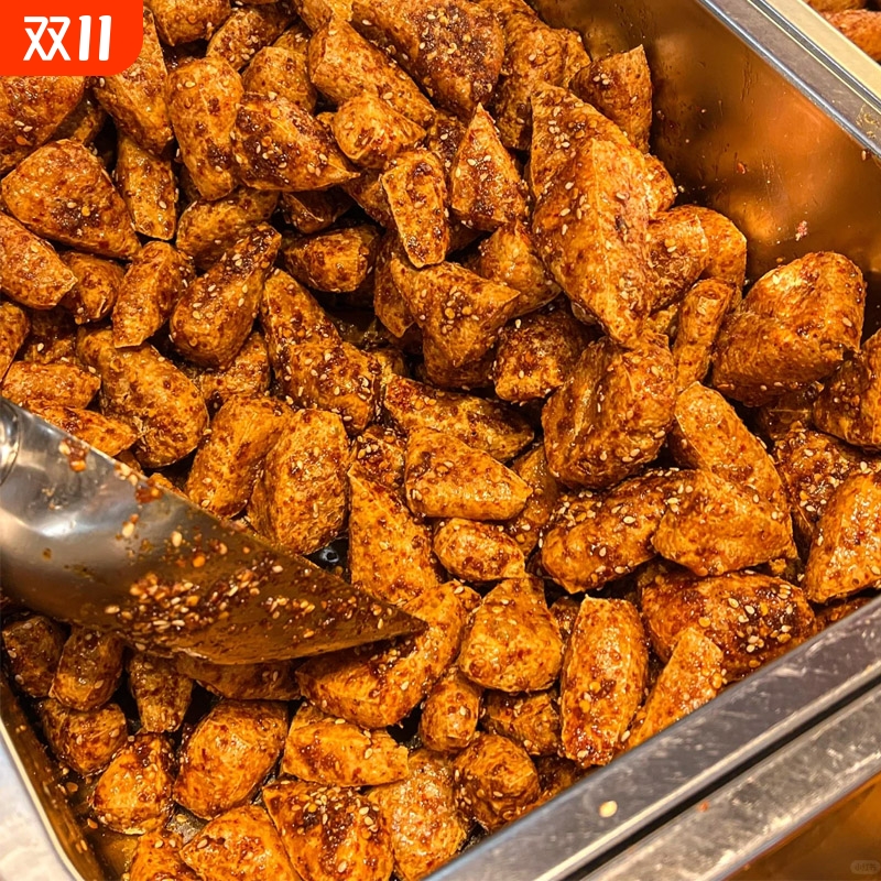 四川嵊州旭永麻辣豆腐干手工红油炒脆皮豆腐干三特色小吃角