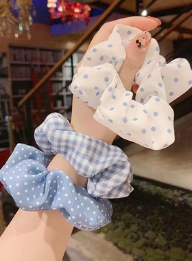 【1条】蓝色系大肠发圈